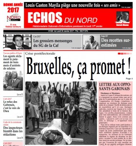 Echos du Nord 30.01.2017